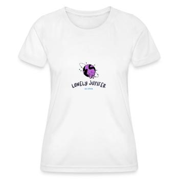 LONELY JUPITER - Women's Functional T-Shirt - white - Front - AI Model Female 172 dark (172cm)