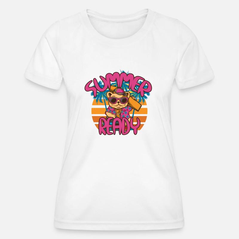 Buzzer - Women's Functional T-Shirt - white