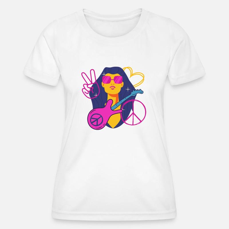 Hippy - Women's Functional T-Shirt - white