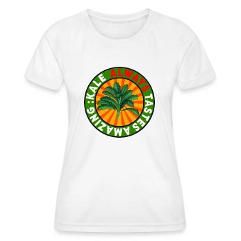 Kale always tastes amazing - Women's Functional T-Shirt - white - Front - AI Model Female 172 dark (172cm)