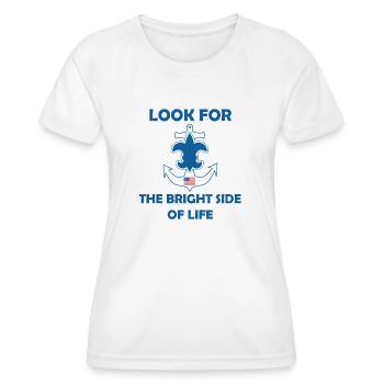 Seepfadfindergesetz Gelübde - Frauen Funktions-T-Shirt - Weiß - Vorne - AI Model Female 172 dark (172cm)