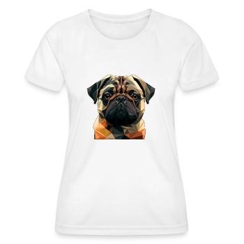 CARLIN - T-shirt sport Femme - blanc - Devant - AI Model Female 172 dark (172cm)