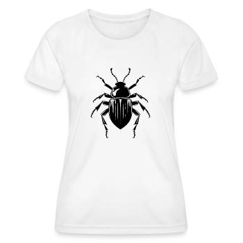 Insectes, bestioles, arthropodes - T-shirt sport Femme - blanc - Devant - AI Model Female 172 dark (172cm)