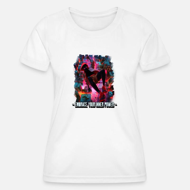 Embrace Your Inner Power - Women's Functional T-Shirt - white