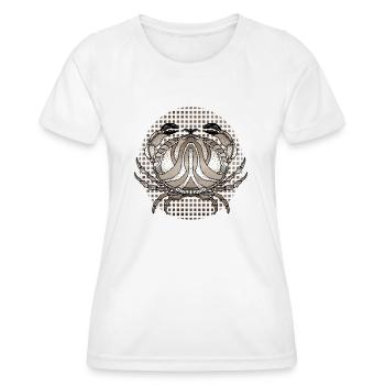 Crab - Women's Functional T-Shirt - white - Front - AI Model Female 172 dark (172cm)