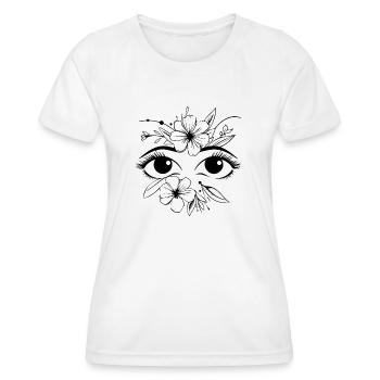 Eye Eyes Ophthalmologist - Women's Functional T-Shirt - white - Front - AI Model Female 172 dark (172cm)