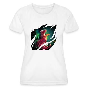 Fantasy Dragon - Women's Functional T-Shirt - white - Front - AI Model Female 172 dark (172cm)