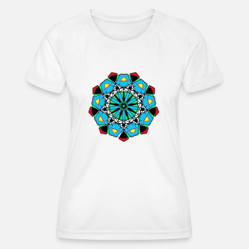 Pattern - Women's Functional T-Shirt - white