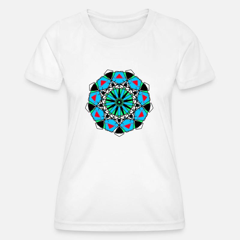 Pattern - Women's Functional T-Shirt - white