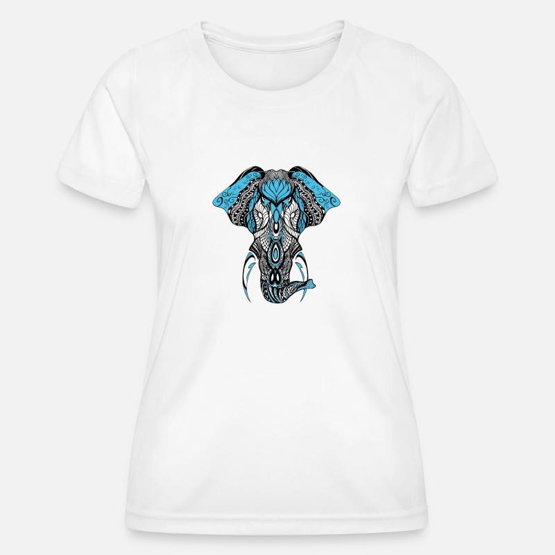 Elephant Water - Women's Functional T-Shirt - white