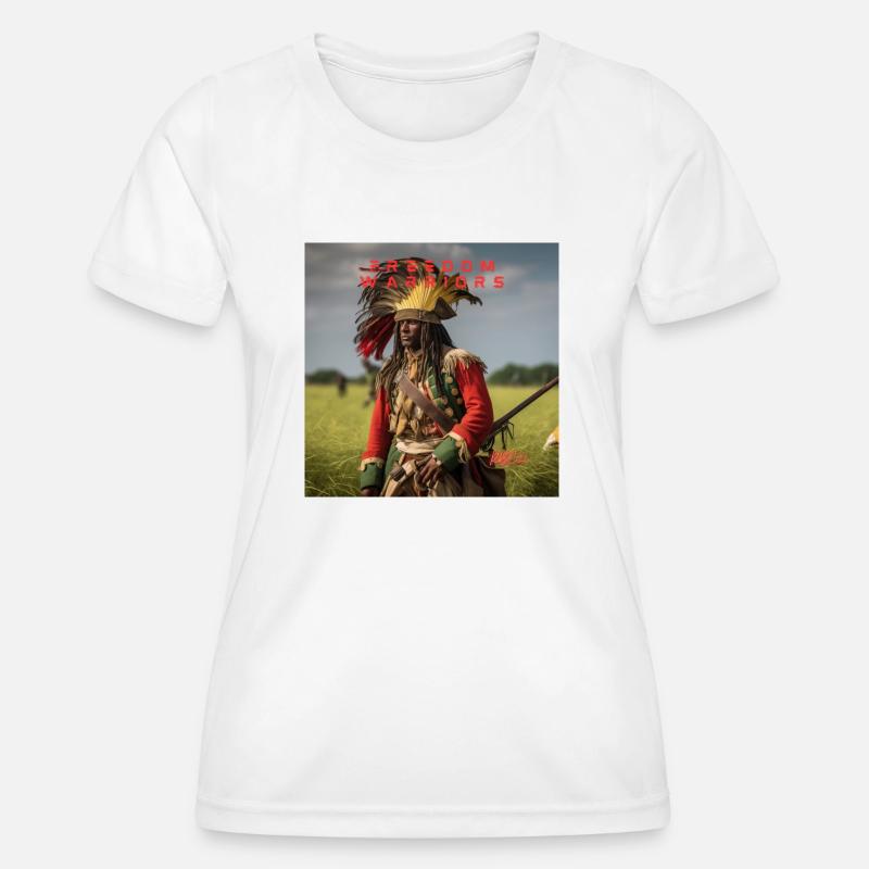 Freedom Warriors - Women's Functional T-Shirt - white