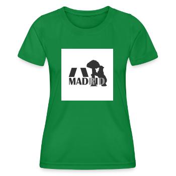 Madrid - Frauen Funktions-T-Shirt - Kelly Green - Vorne - AI Model Female 172 dark (172cm)
