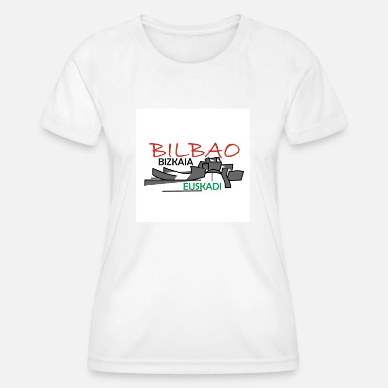 Bilbao - Women's Functional T-Shirt - white