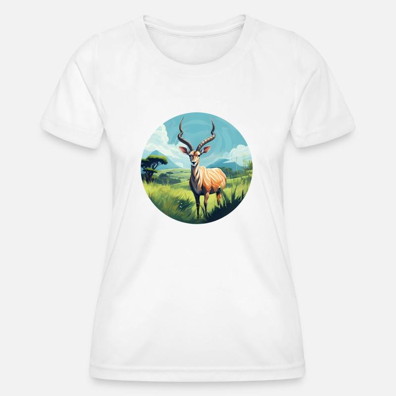 Kudu - Women's Functional T-Shirt - white