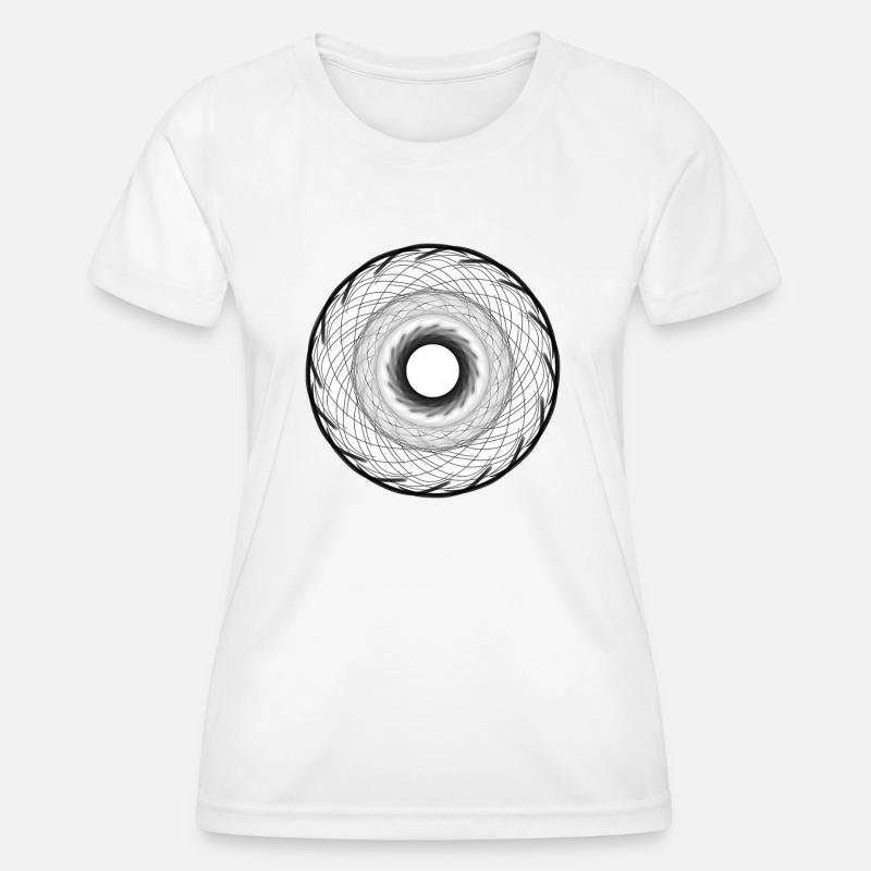 Circle - Women's Functional T-Shirt - white