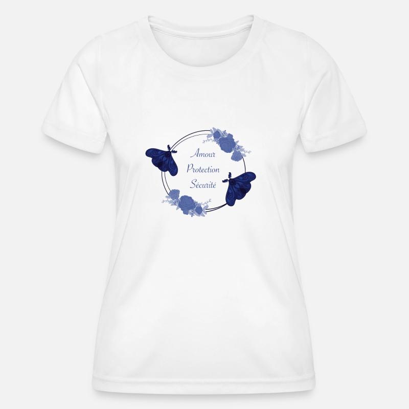 moth - Women's Functional T-Shirt - white