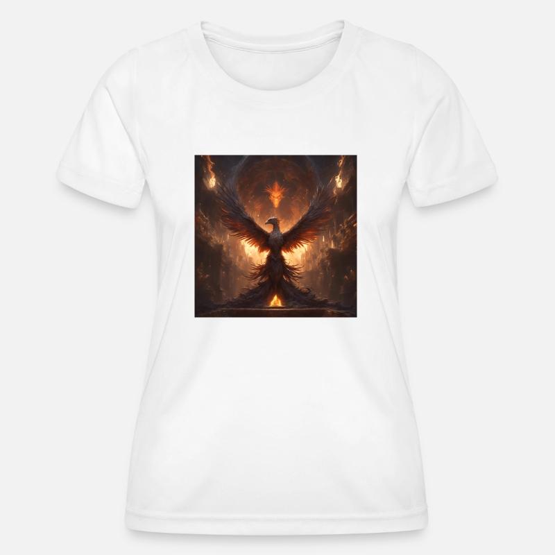 The Phoenix - Women's Functional T-Shirt - white