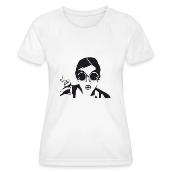 Glamour Rebel - Women's Functional T-Shirt - white - Front - AI Model Female 172 dark (172cm)