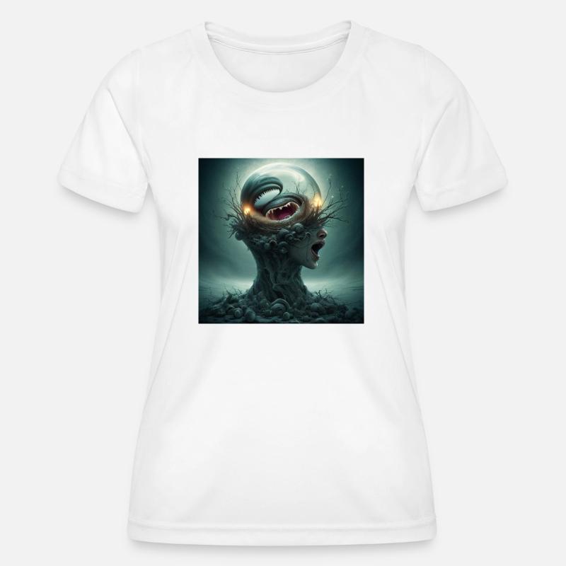 Fear - Women's Functional T-Shirt - white