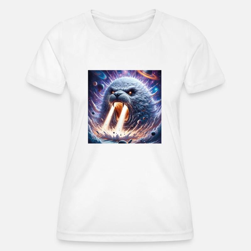 Super Seal - Women's Functional T-Shirt - white