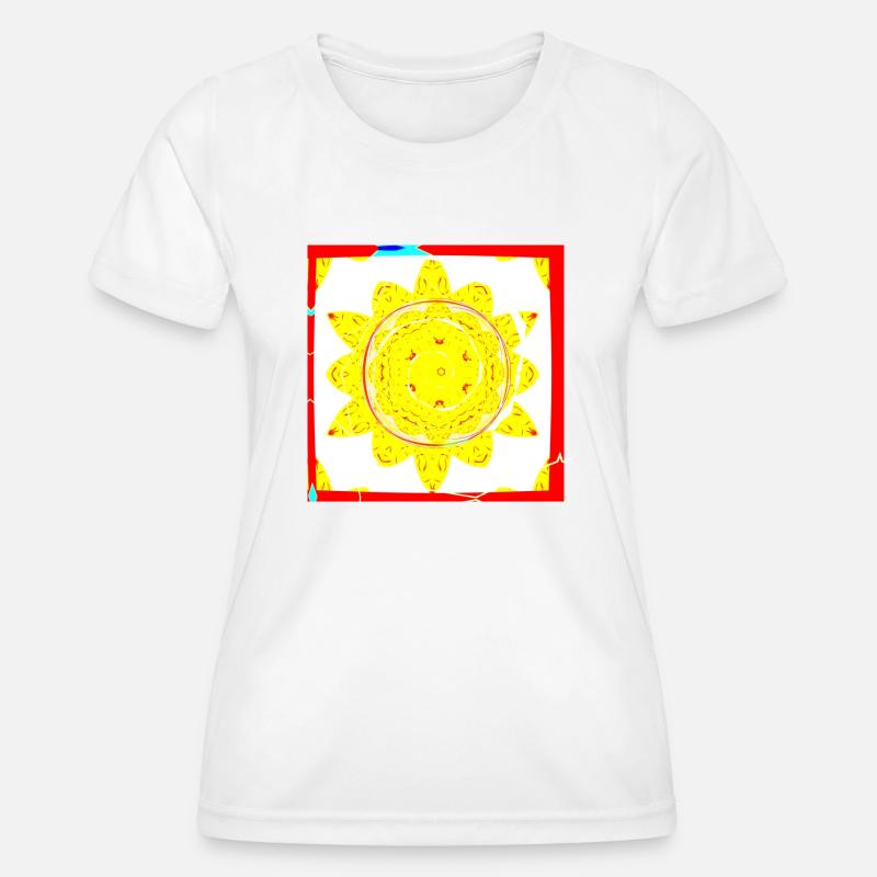 sun - Women's Functional T-Shirt - white
