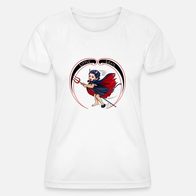 little devil - Women's Functional T-Shirt - white