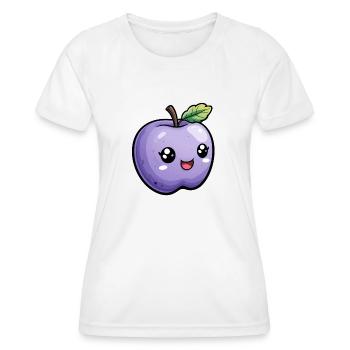 Apple Children's Subject - Women's Functional T-Shirt - white - Front - AI Model Female 172 dark (172cm)