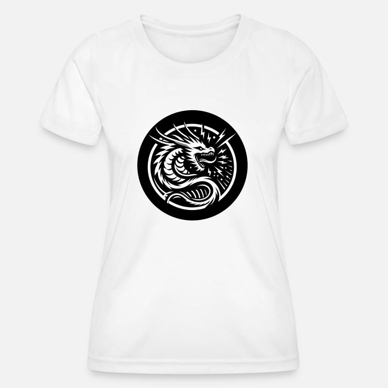 Dragon-1 - Women's Functional T-Shirt - white