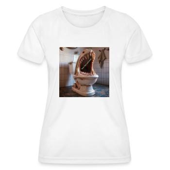 New Fear - Women's Functional T-Shirt - white - Front - AI Model Female 172 dark (172cm)