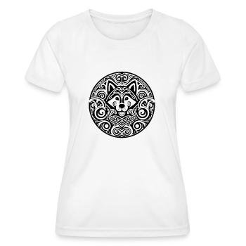Ein Stammeshund - Frauen Funktions-T-Shirt - Weiß - Vorne - AI Model Female 172 dark (172cm)