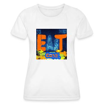 "EAST CONF" chemistry - T-shirt sport Femme - blanc - Devant - AI Model Female 172 dark (172cm)