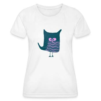 Eulalia Turquoise - Women's Functional T-Shirt - white - Front - AI Model Female 172 dark (172cm)
