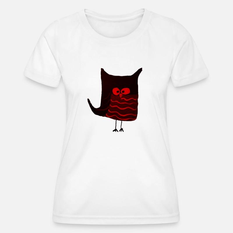 Eulalia Black Red - Women's Functional T-Shirt - white