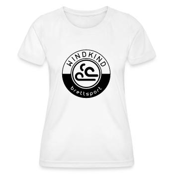 Sports de glisse Windkind - T-shirt sport Femme - blanc - Devant - AI Model Female 172 dark (172cm)