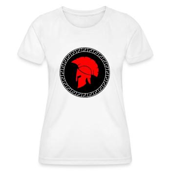 spartan - Frauen Funktions-T-Shirt - Weiß - Vorne - AI Model Female 172 dark (172cm)
