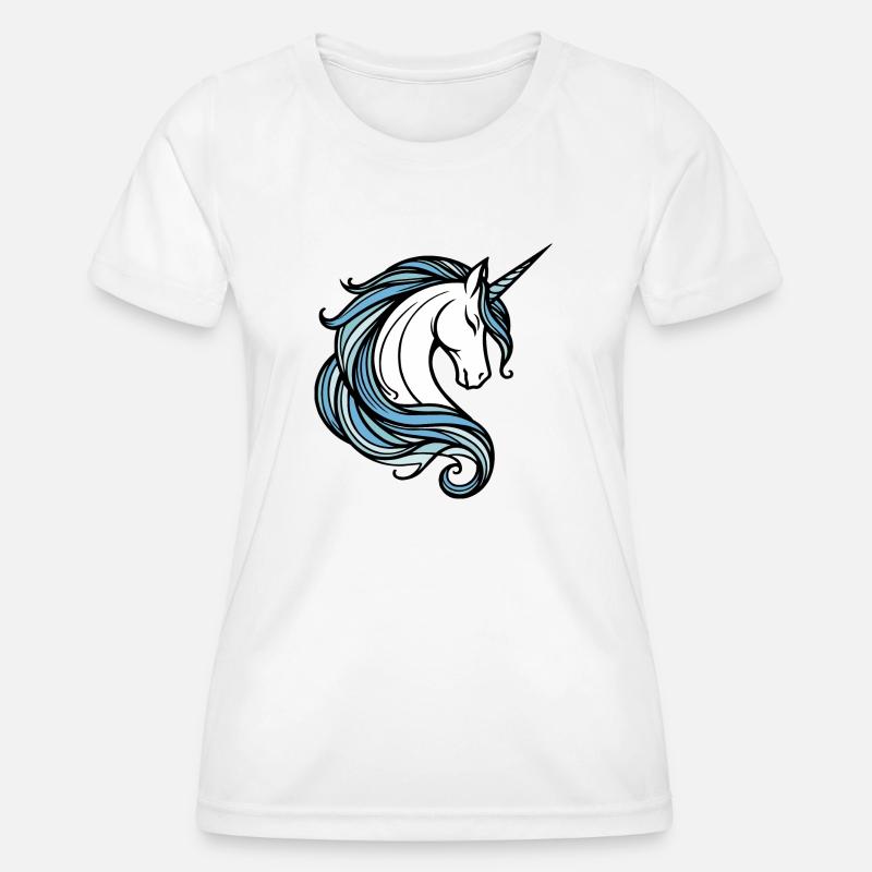 Unicorn - Women's Functional T-Shirt - white