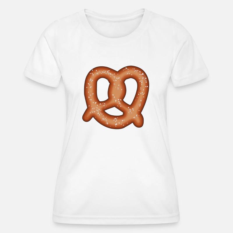 Pretzel - Women's Functional T-Shirt - white