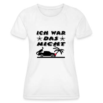 Auto - Frauen Funktions-T-Shirt - Weiß - Vorne - AI Model Female 172 dark (172cm)