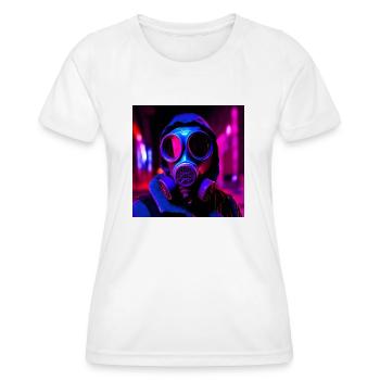 Stalker rave party - Women's Functional T-Shirt - white - Front - AI Model Female 172 dark (172cm)