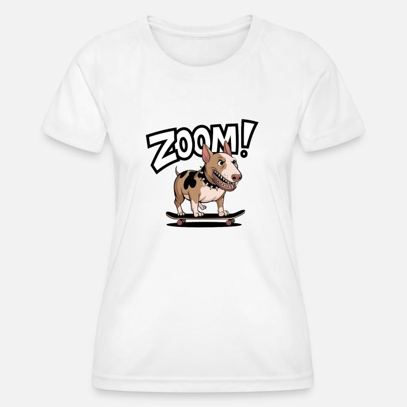Bull Terrier - Women's Functional T-Shirt - white