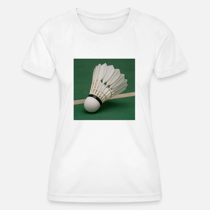 Sport - Badminton - Women's Functional T-Shirt - white