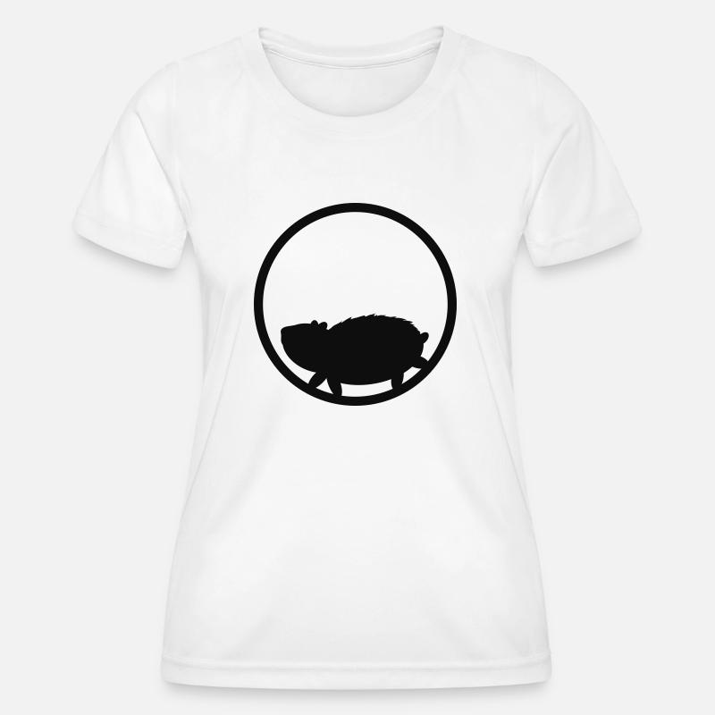Hamster - Women's Functional T-Shirt - white