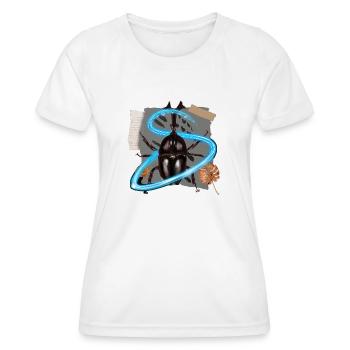 Gros insecte - T-shirt sport Femme - blanc - Devant - AI Model Female 172 dark (172cm)