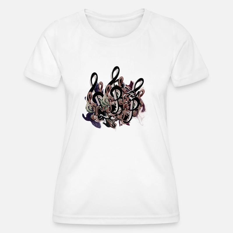Clef - Women's Functional T-Shirt - white