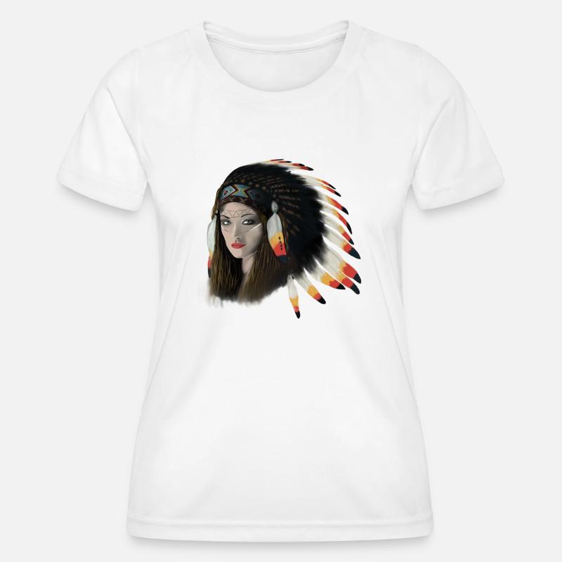 Indian - Women's Functional T-Shirt - white