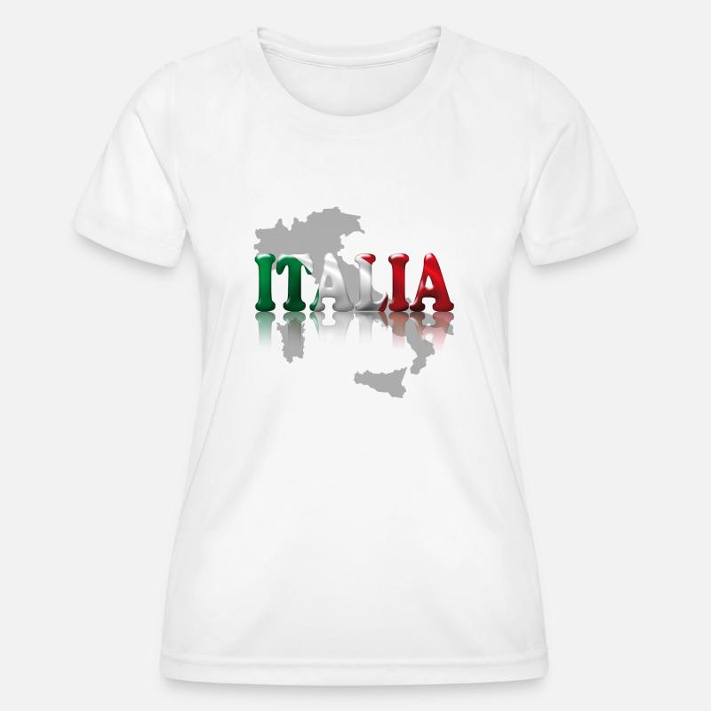 Italia2 - Women's Functional T-Shirt - white