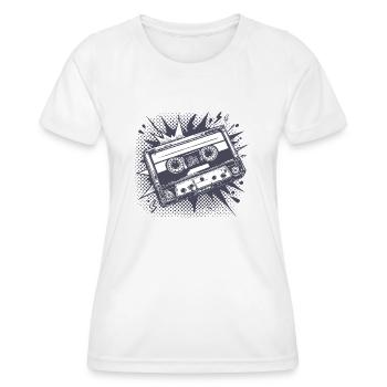 Bande Kasi - T-shirt sport Femme - blanc - Devant - AI Model Female 172 dark (172cm)