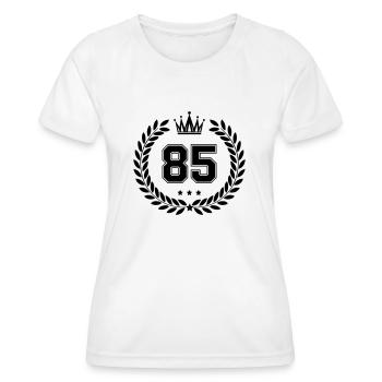 Armoiries 85 - T-shirt sport Femme - blanc - Devant - AI Model Female 172 dark (172cm)