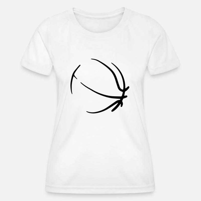 Basketball 30 - Women's Functional T-Shirt - white