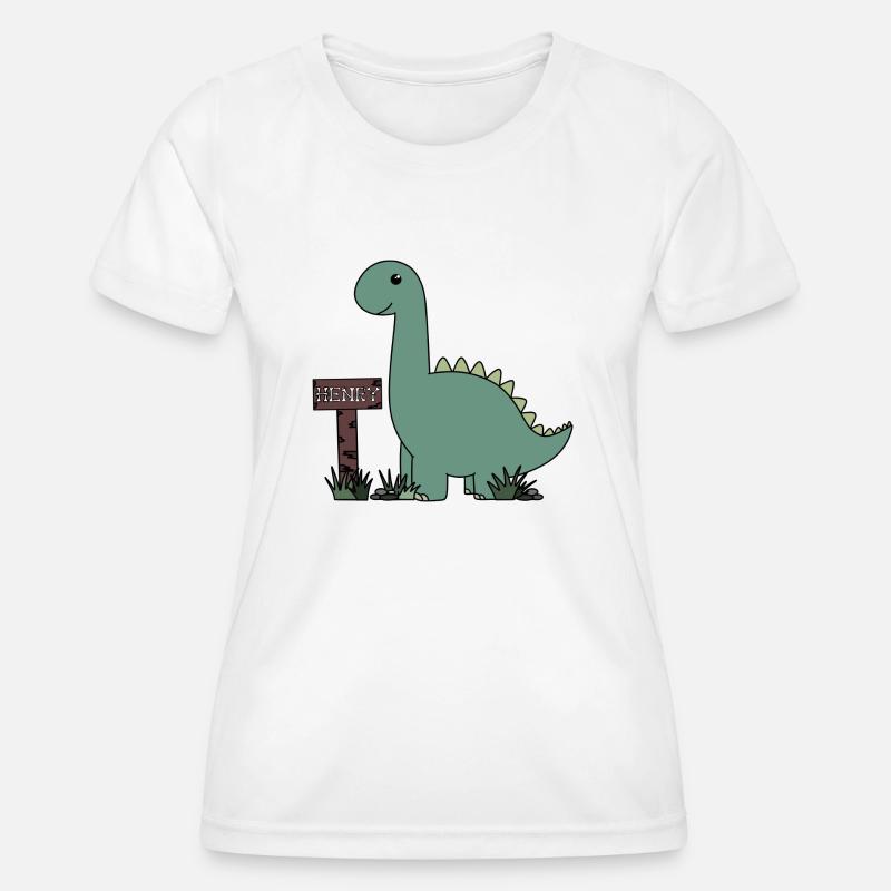 Dino Henry - Women's Functional T-Shirt - white